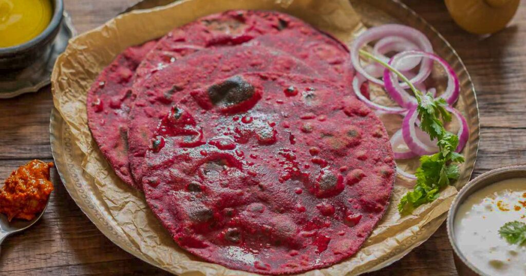 Beetroot Paratha